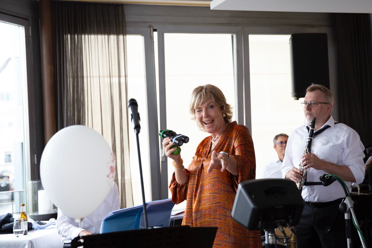 Susan Orus mit der East Side Jazz Band